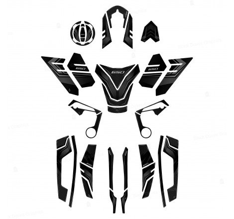 Set Adesivi 3D Protezioni...