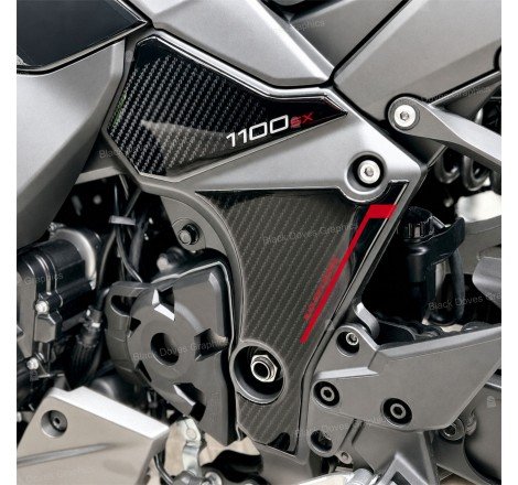 Adesivi Resinati 3D Protezioni Para Motore Compatibili con Kawasaki Ninja 1100 SX 2025...