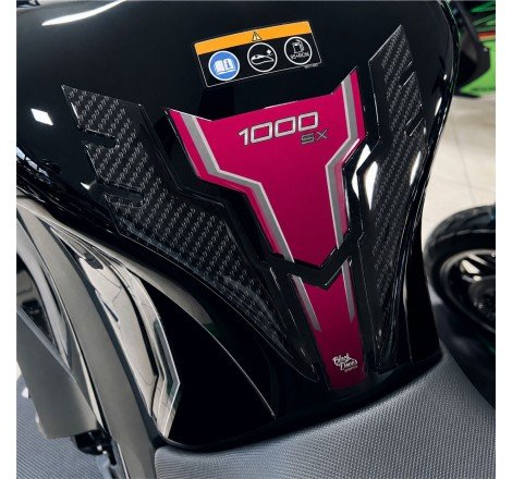 Tank Pad Adesivo Protezione 3D Serbatoio Compatibile con Kawasaki Ninja 1000 SX 2020-2023