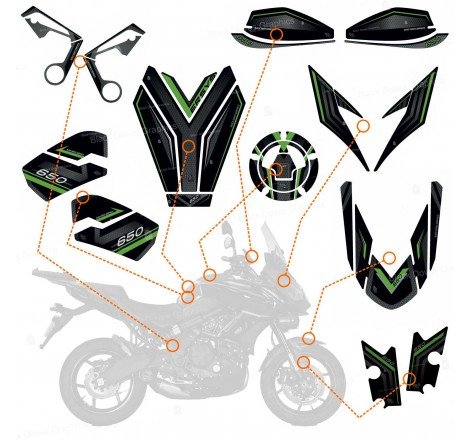 Kit Grafiche Adesivi...