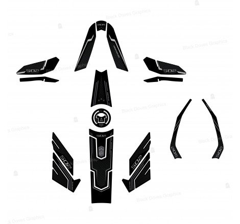 Kit Adesivi 3D Resinati...