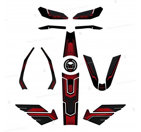 Kit Adesivi 3D Resinati...