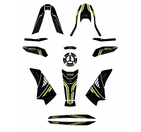 Kit Adesivi 3D Resinati...